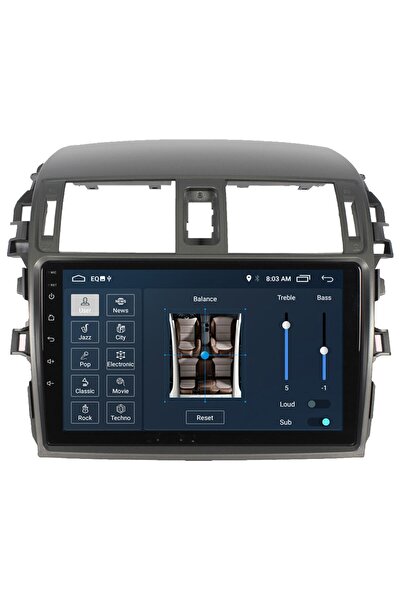 HALL BREATHE Araç içi multimedya ekranı, Android Carplay, navigasyon, 2GB RAM, 16GB hafıza