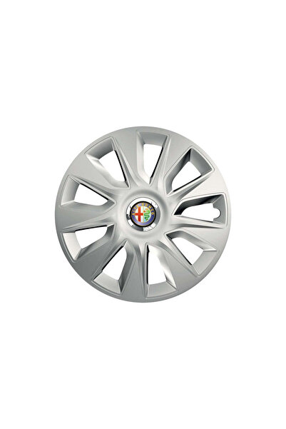 Autohelix MSA Set de 4 capace de roți cu inel cromat Stratos R16 pentru gama ...