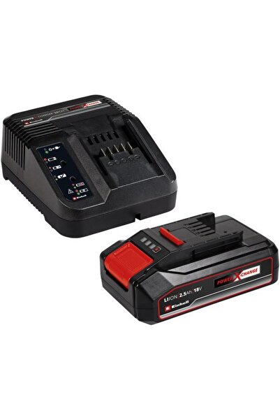 Einhell Kit acumulator si incarcator PXC 4512097, 18 V, 2.5 Ah, max 720 W