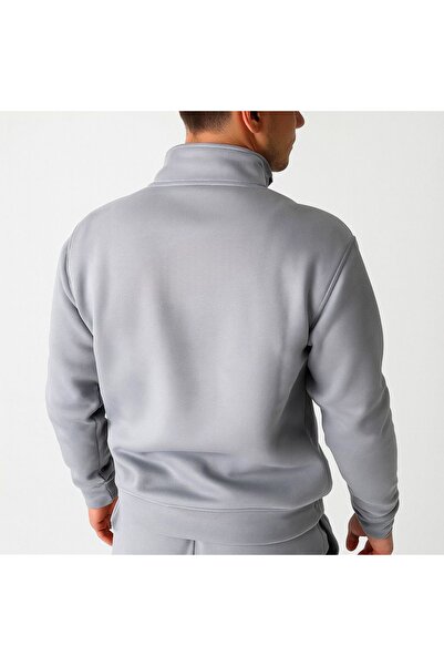 NewCabin Új szezon téli prémium 3 szálú, félcipzáras melegítőnadrág - 3 szálú melegítőnadrág 2 részes szett