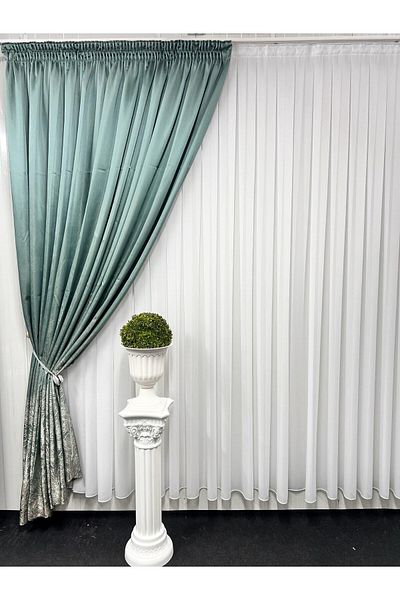 Metropolitan Concept Osaka drapery, worked on 10 cm wide rejansa