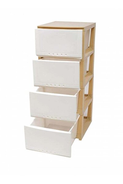 Arma خزانة ذات 4 أدراج متعددة الألوان 42×34×83 سم