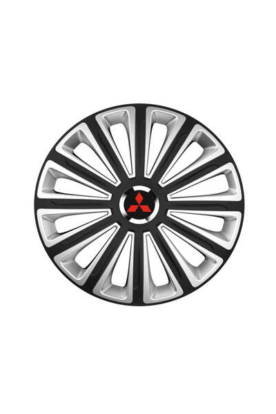 Autohelix MSA Set de 4 capace de jantă Trend R16 pentru gama auto Mitsubishi ...