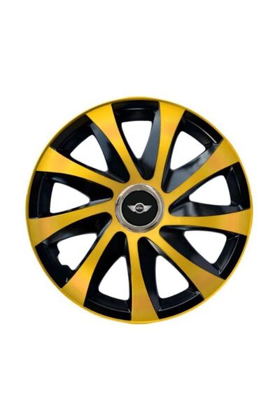 Autohelix MSA Set de 4 capace de jantă Drift extra gold R15 pentru gama de ma...
