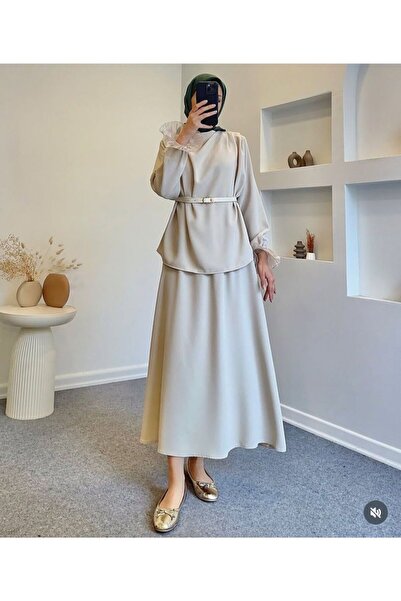 ALYALUXS Tesettür takım etekli