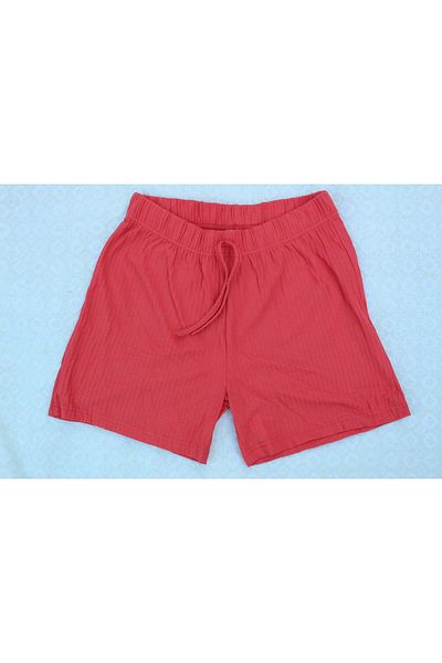 Org Marka Store Fleur bel rubber sus shoulderless pocketless tril tril combed short