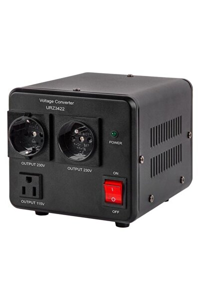 Kemot Convertor de tensiune Kemot, 800 W, 1000 VA, eficiență 80% (negru)