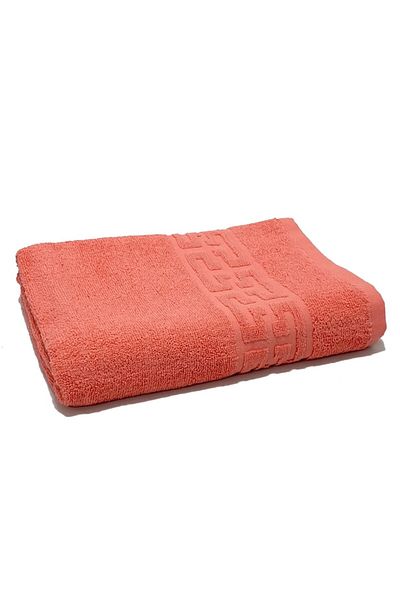 OEM Bath Towel 70x130 cm, Cotton, Density 500 g/m², Coral