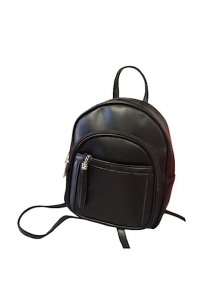 E EFRALL Women's Backpack, Leather, Waterproof Black