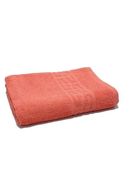 OEM Bath Towel 70x130 cm, Cotton, Density 500 g/m², Coral