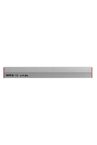 yato Dreglă din aluminiu pentru construcții, 2000 mm, fără nivelă cu bulă