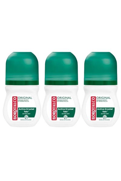 Borotalco : 3 x Roll-on Original, 50 ml