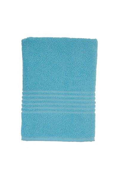 Coton Blanc Set 3 x Bath and Beach Towels, Coton Blanc, 100% Cotton, 360 Grams, 70 x 140 cm, Turquoise
