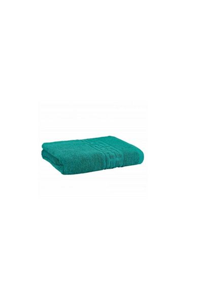 E EFRALL Face Towel, 650g, Hotel, Greek Pattern, - 50 x 90 cm Green