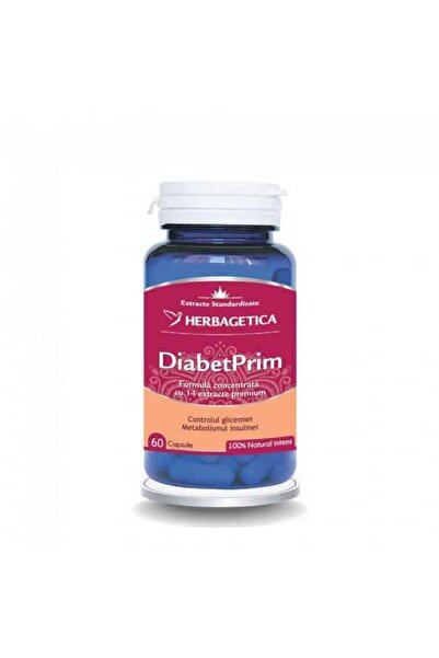 herbagetica DiabetPrim, 60 capsule,