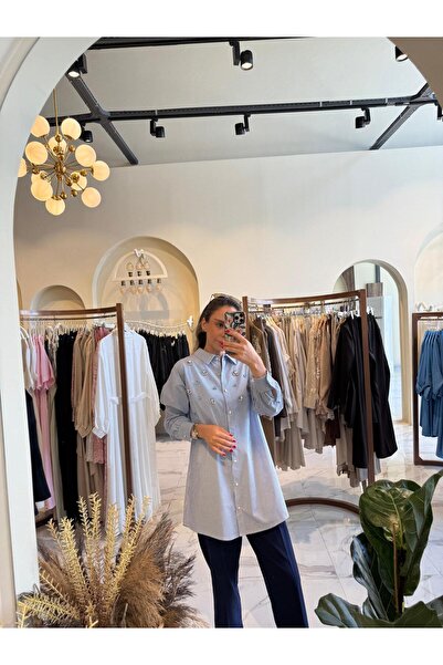 NPRIVE TAŞ DETAYLI TUNİK