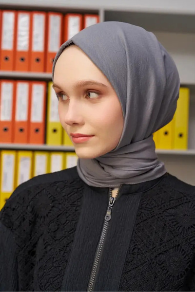 Madam Polo Mp - Star Jazz Shawl - Dark Gray
