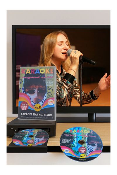 Artvizyon Yapım Karaoke Star No:5 Rengahenk Türküler – 19 Legendary Songs – Home and Party Entertainment"Dvd