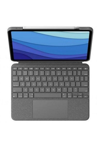 logitech Combo Touch Keyboard Case for Apple iPad Pro 11" (Gray)
