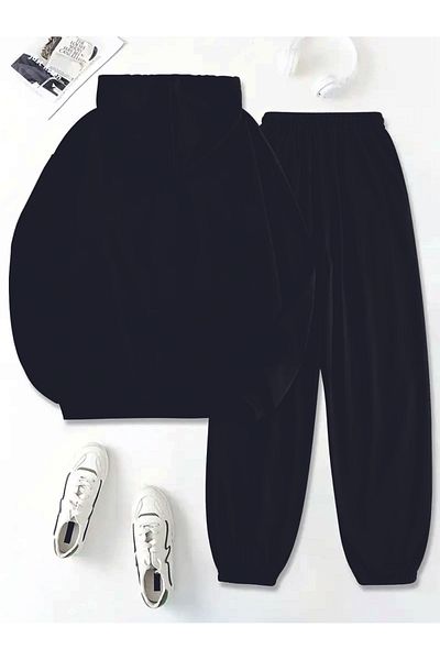 HOFFNUNG Full Hoodie 3 Thread Sporting Hooded Sweatshirt Set