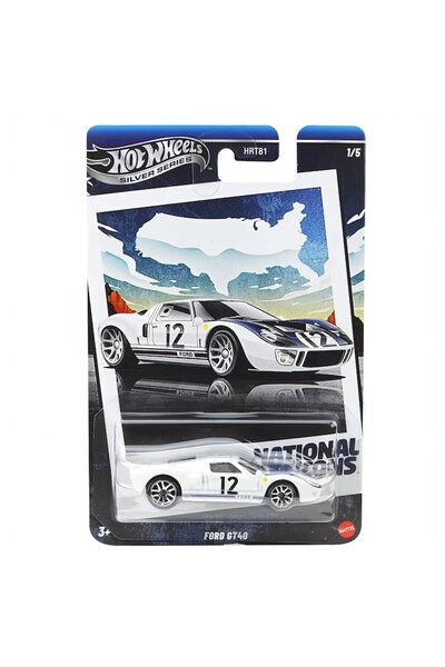 HOT WHEELS Silver Series Ford Gt40 Jby87