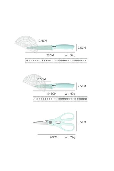 VAV GET 19-Piece Pink Kitchen Knife & Silicone Utensil Set with Storage Rack, Cutting Board & Tools