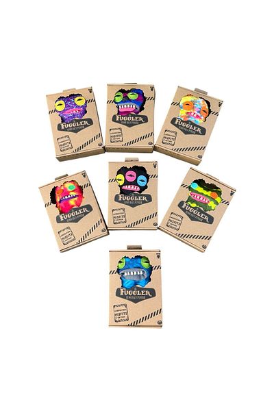 victiny Fuggler 'Laboratory Misfits' 20 cm Collectible Plush – Human Teeth Monsters, Individual Box