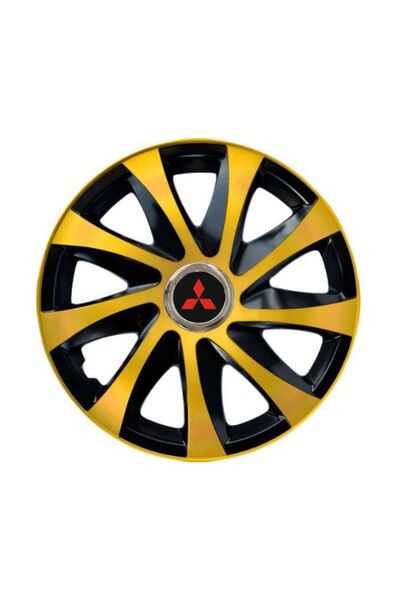 Autohelix MSA Set de 4 capace de jantă Drift extra gold R15 pentru gama auto ...
