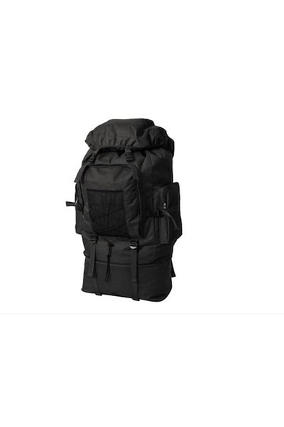 E EFRALL Rucsac in stil militar XXL 100 L-Negru