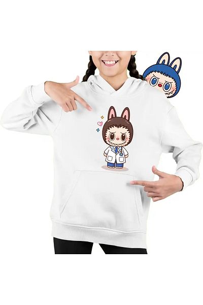 OEM Labubu Doctor Kids Girls Sweatshirt