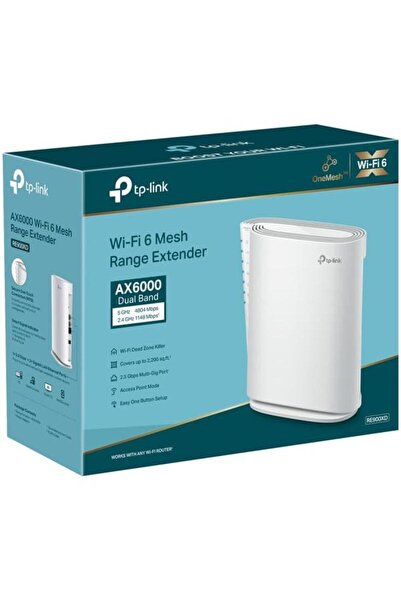 TP-LINK Extensor de acoperire RE900XD Wi-Fi 6 Dual-Band AX6000