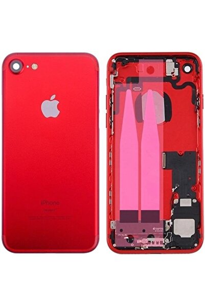 Genel Markalar İphone 7 Kasa Kasa Full Dolu Red Kırmızı