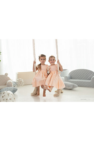 Babysteps by Urban Haul WoodSwing by BabySteps, Wooden and Foam Baby Swing, Velvet Sepia Rose