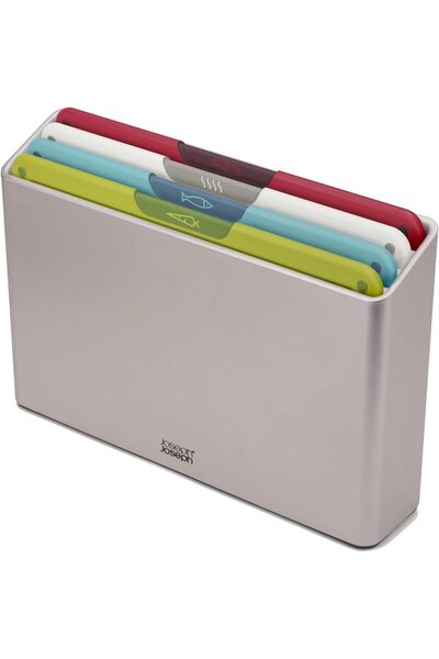 AC BOX Joseph Folio Icon Cutting Board Set with Storage Box, Non-Slip, Color Marked, 4-Piece Ac Box 86