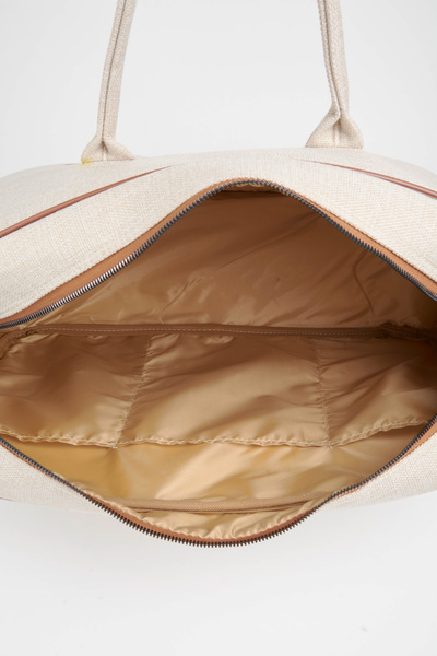 Vivaq Unisex Mink School Business Mother Baby Large Size Zipper Closure Hand Arm and Shoulder Bag