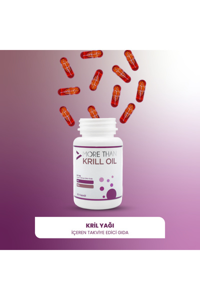 MORE THAN Krill Oil 30 Kapsül