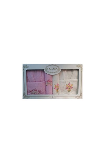 Melissa Set 6 pieces, 2 bathrobes with 4 towels, universal size,