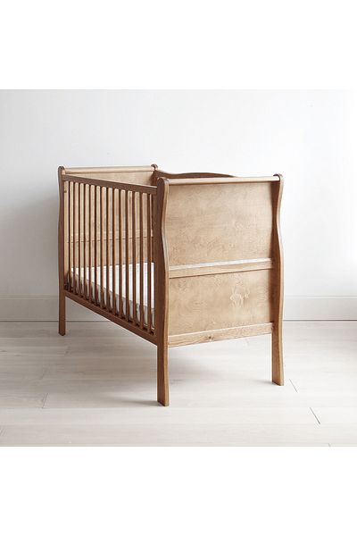 OEM Wooden baby crib, adjustable mattress height, Noble Vintage 120x60 cm