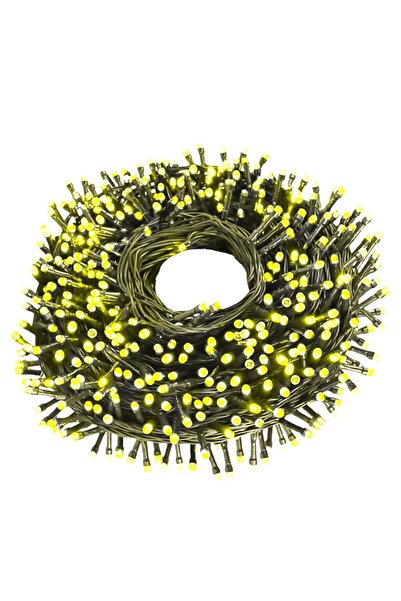 SDX Market Instalație de Crăciun, Liniară, 8 m, Alb Cald, 100 LED-uri