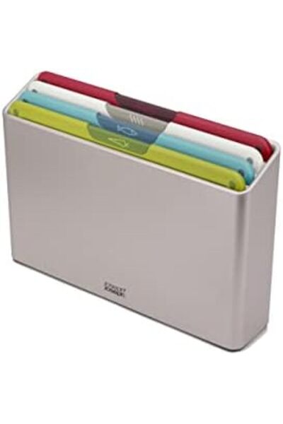 AC BOX Joseph Folio Icon Cutting Board Set with Storage Box, Non-Slip, Color Marked, 4-Piece Ac Box 86