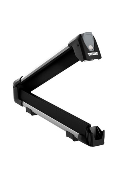 Thule Nosič lyží SnowPack 7324 na 4 páry, šedý, hliníkový příčný nosič s T-profilem