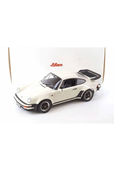 Schuco Porsche Turbo 930 (White) - 1/12