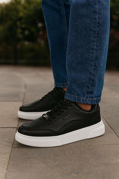 Peta Men's Lace-Up Sneaker Daily Comfortable Four Seasons Sports Shoes
