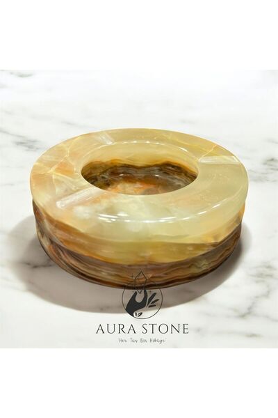 AURA STONE AuraStone Oniks Doğal Taş Küllük