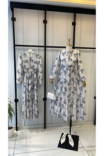 HİJAB STORE PATTERNED DRESS