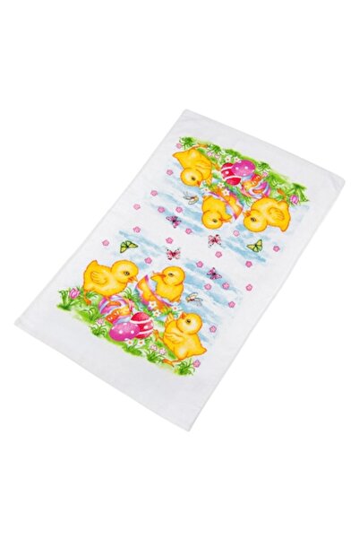 OEM Kitchen towel with chick and Easter egg print