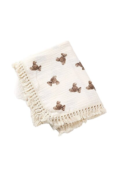 Mixbo Baby Blanket Mixbo, Teddy Bear, Cotton, 100 x 120 cm, Brown