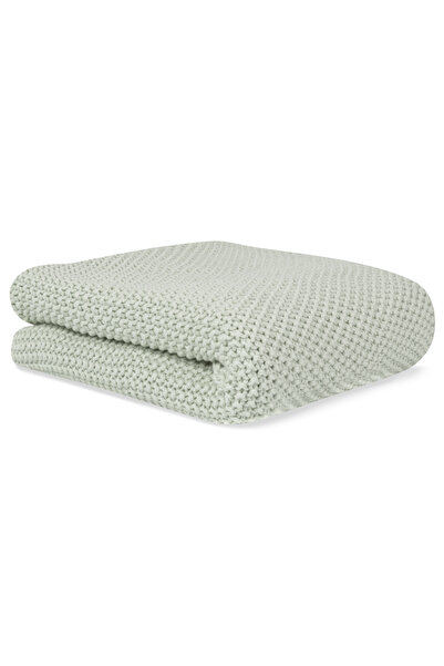 SARO BABY Cotton blanket 70x90 cm Mint