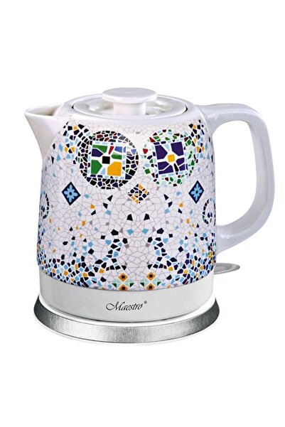 Maestro Fierbător de apă Feel-Maestro MR-068 ALBASTRU, 1,5 L, 1200 W (Alb/Alb...
