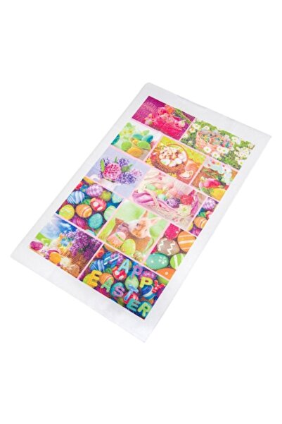 OEM Colored Kitchen Towel with Easter Egg Print